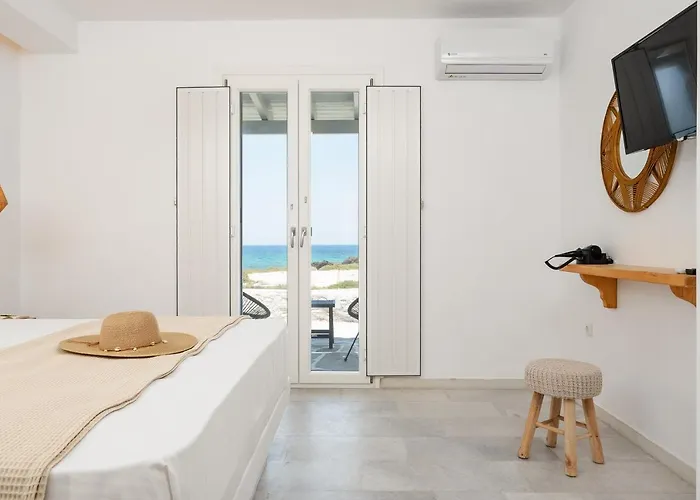 아파트 Celestial Seaview Apartments- Apollon Naxos City